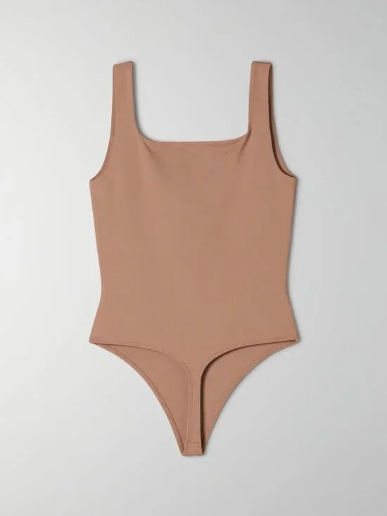 Babaton Contour Tank Square-Neck Tank Bodysuit Size Large - Picture 4 of 11
